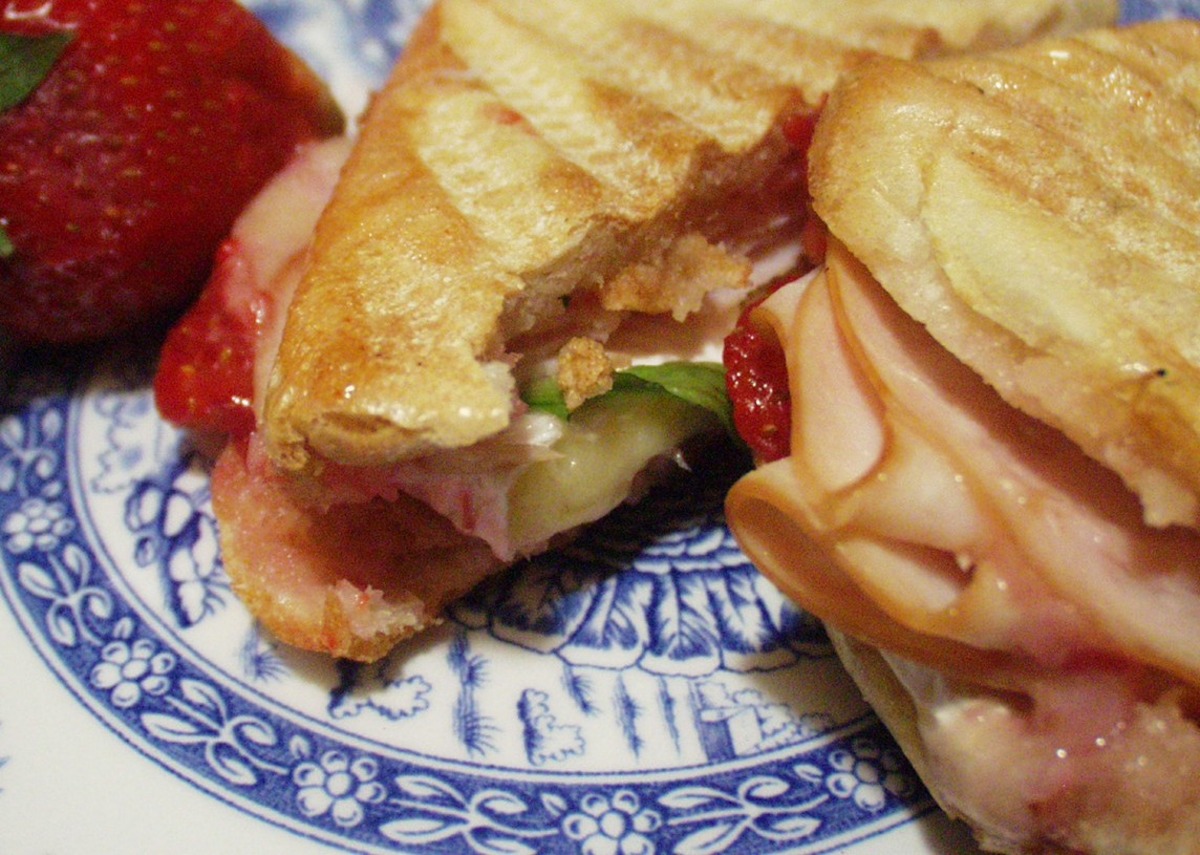 Strawberry-Turkey-Brie Panini_image