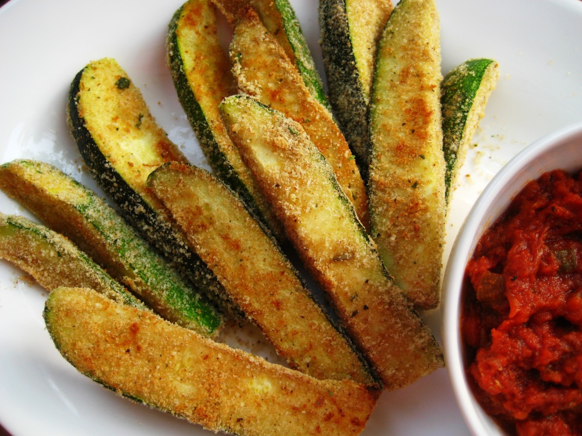 Oven-Fried Zucchini Sticks image