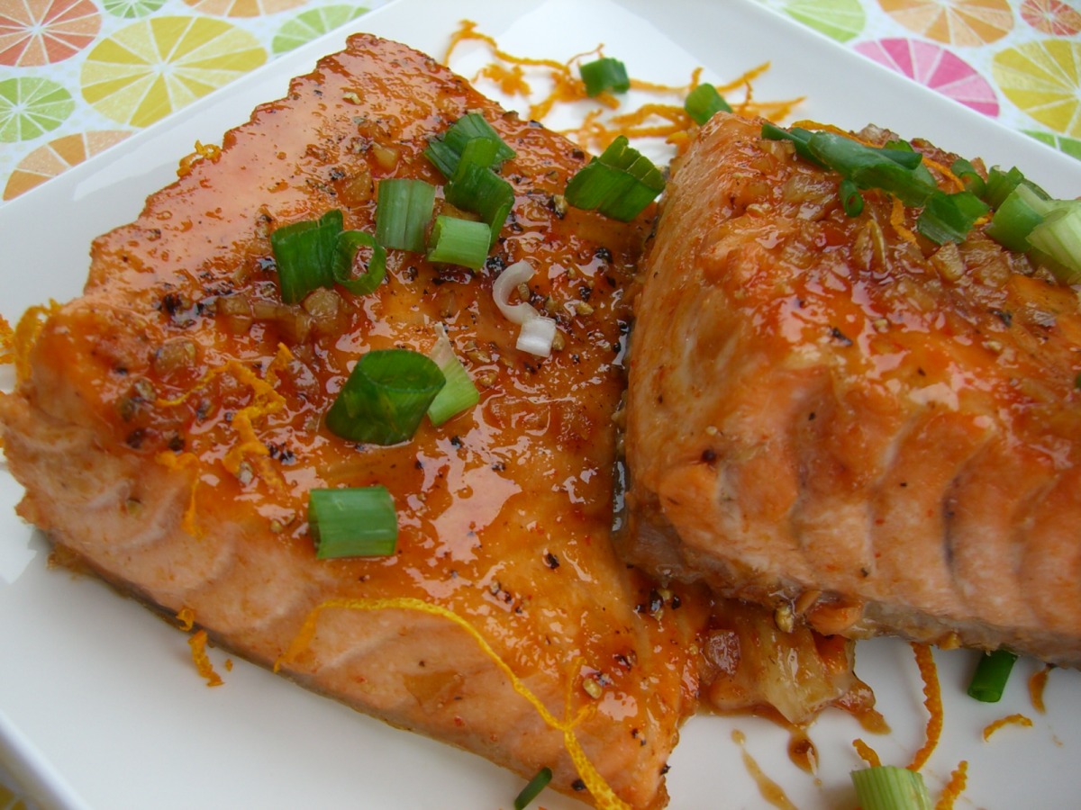 Orange Glazed Salmon Recipe