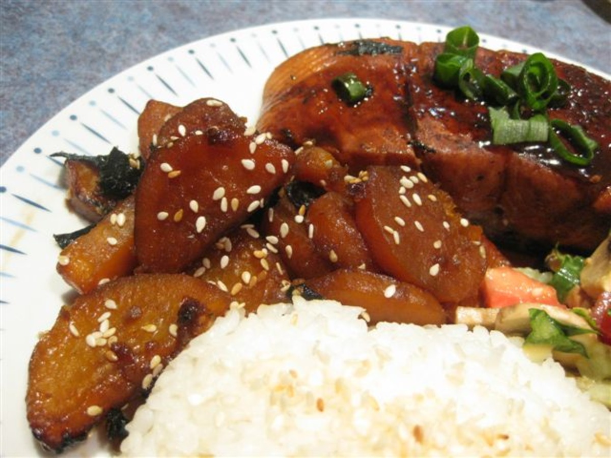 Japanese Soy Glazed Sweet Potato-image