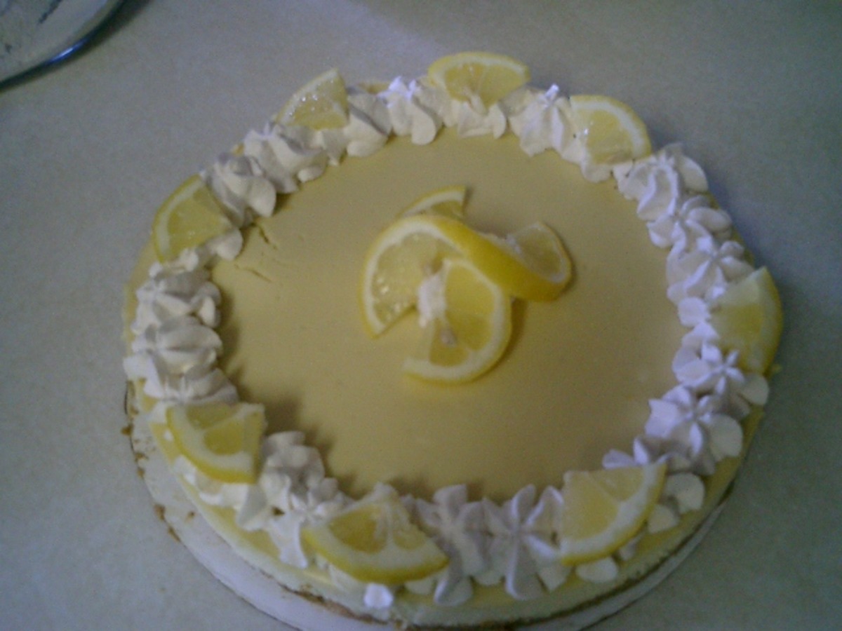 Best Ever Lemon Cheesecake_image