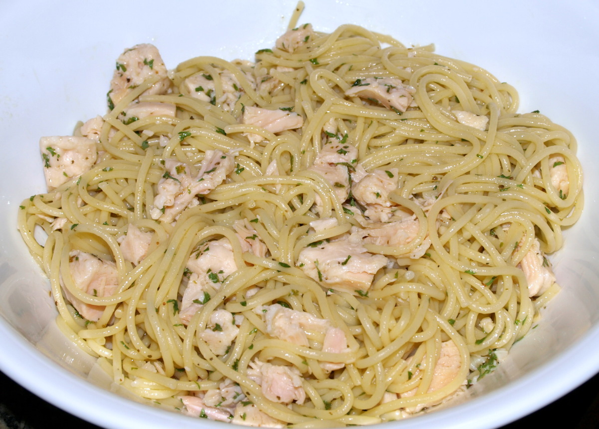 Angel Hair Pasta With Lemon and Chicken