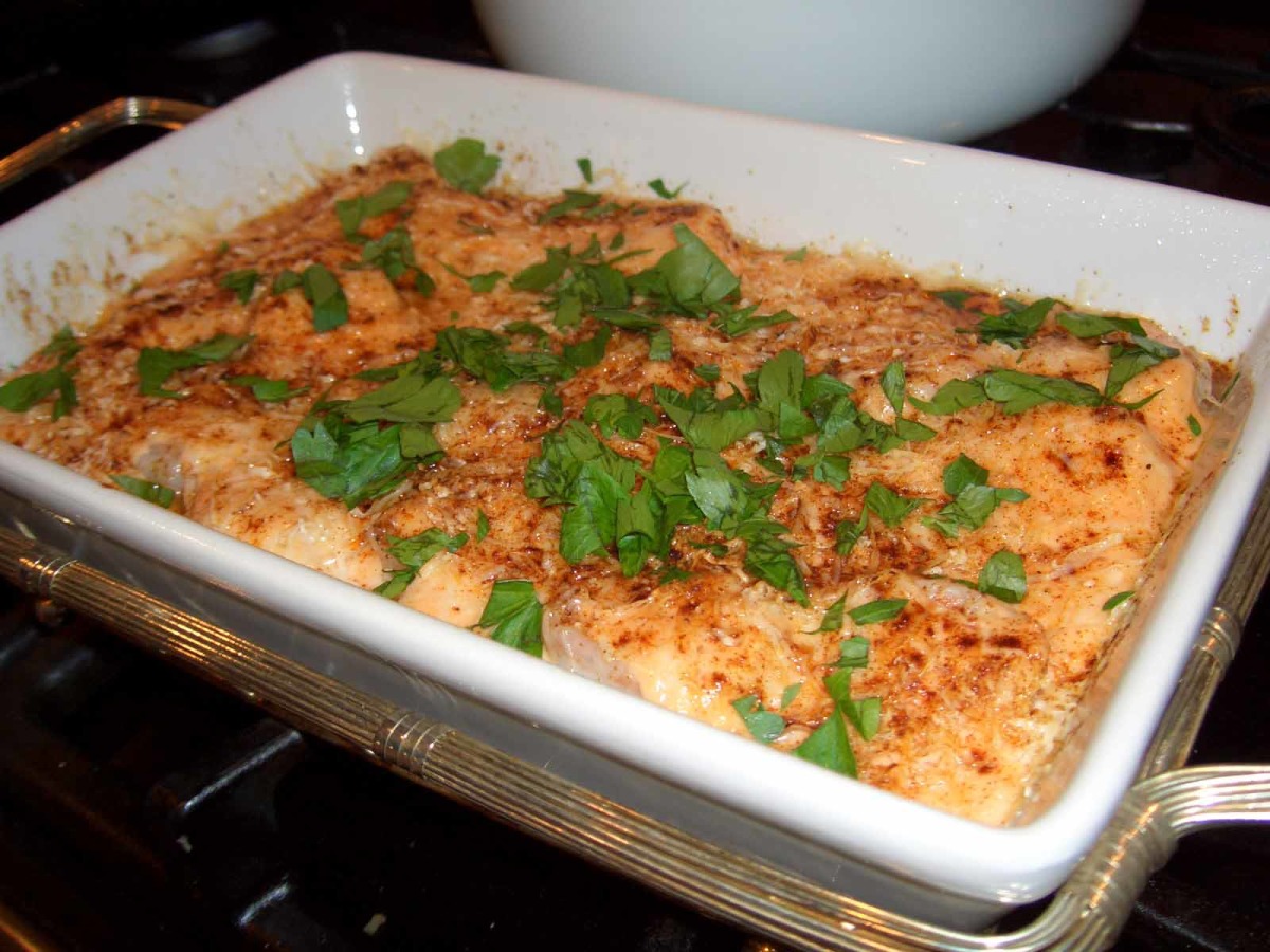 The Realtor's Spicy Baked Shrimp