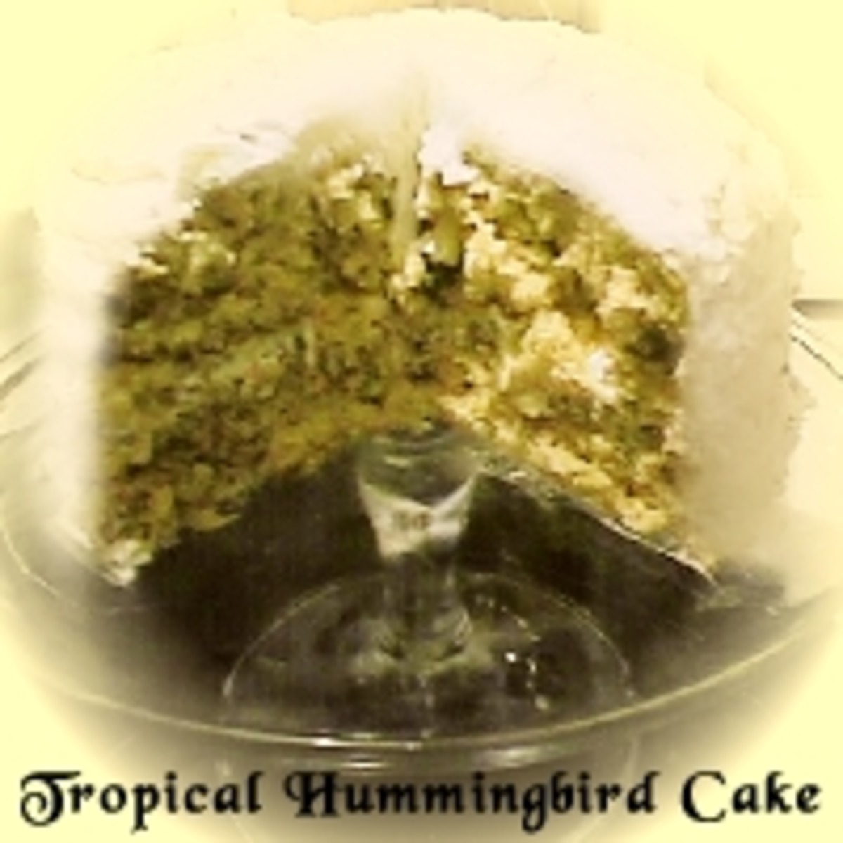 Tropical Hummingbird Cake image