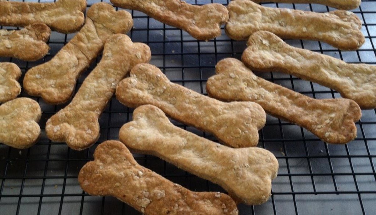 Dog treats with rice discount flour and peanut butter