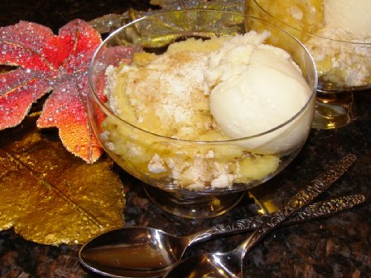Easiest Peach Cobbler