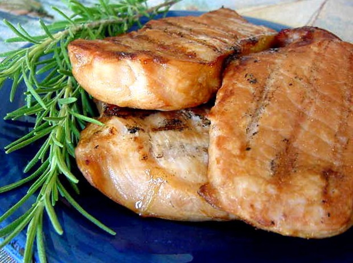 Beer marinated pork chops sales