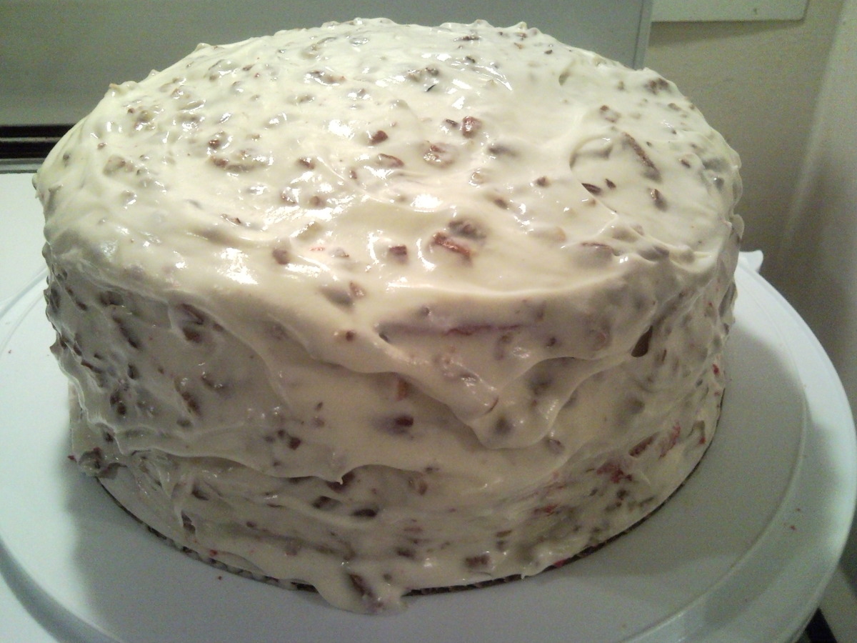 Ted Velvrt Cske Icing / Red Velvet Cake With Cream Cheese Frosting Baker By Nature