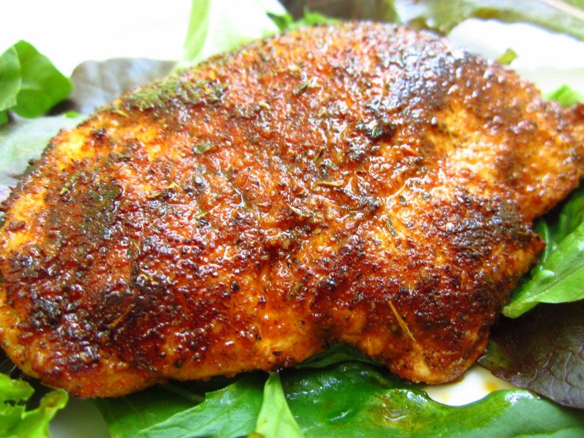 Simple Blackened Chicken Recipe
