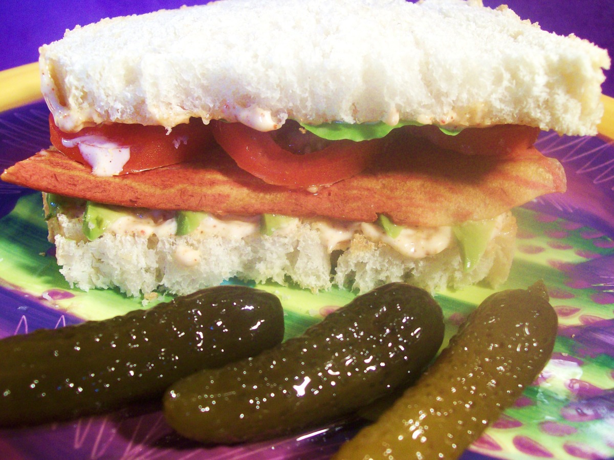 Blts With Avocado And Spicy Mayo Recipe Food Com