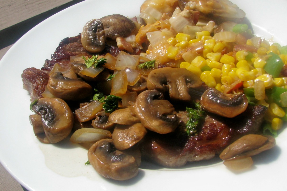 Mushroom Steak image