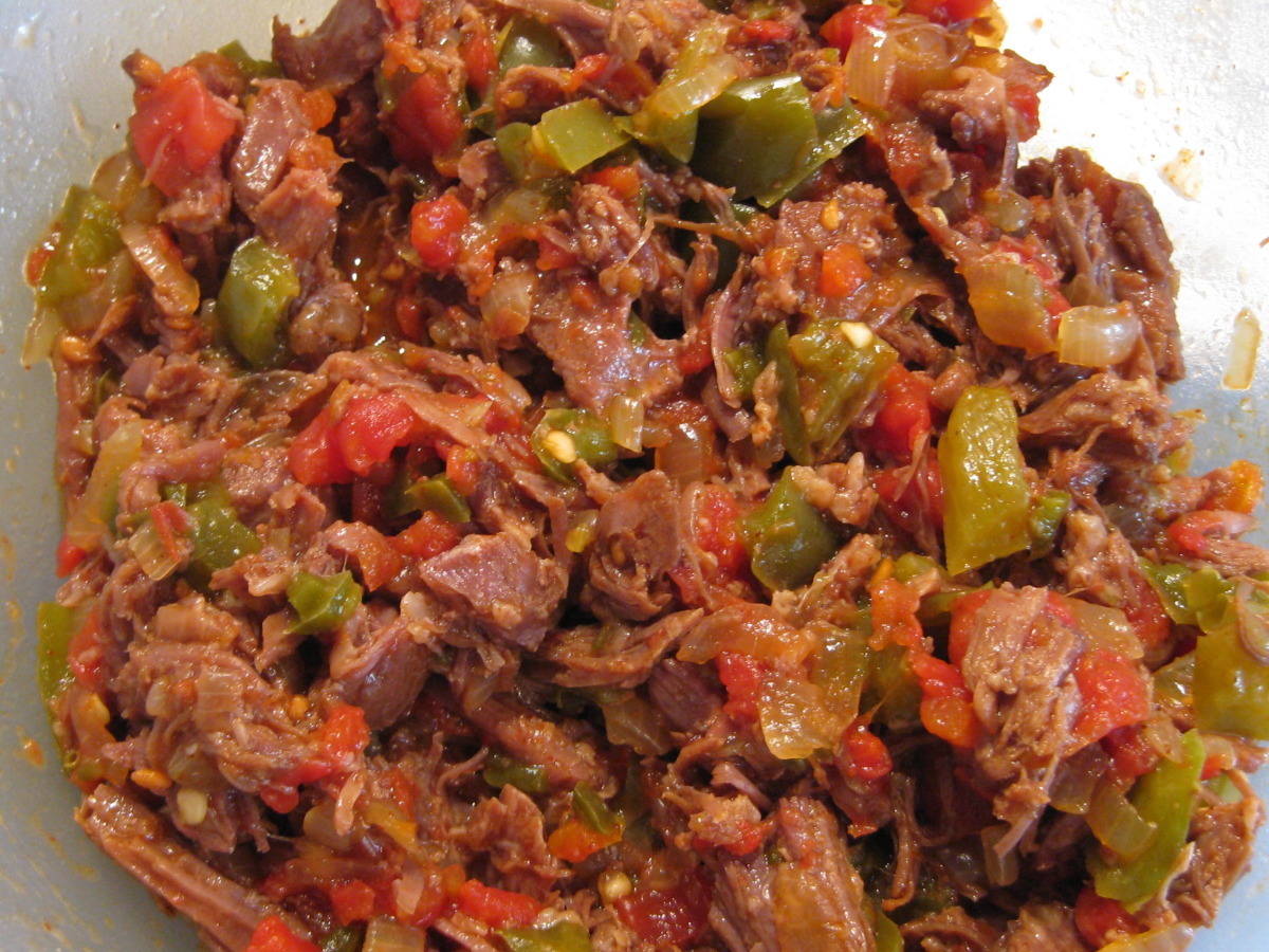 Instant pot shredded shop beef fajitas