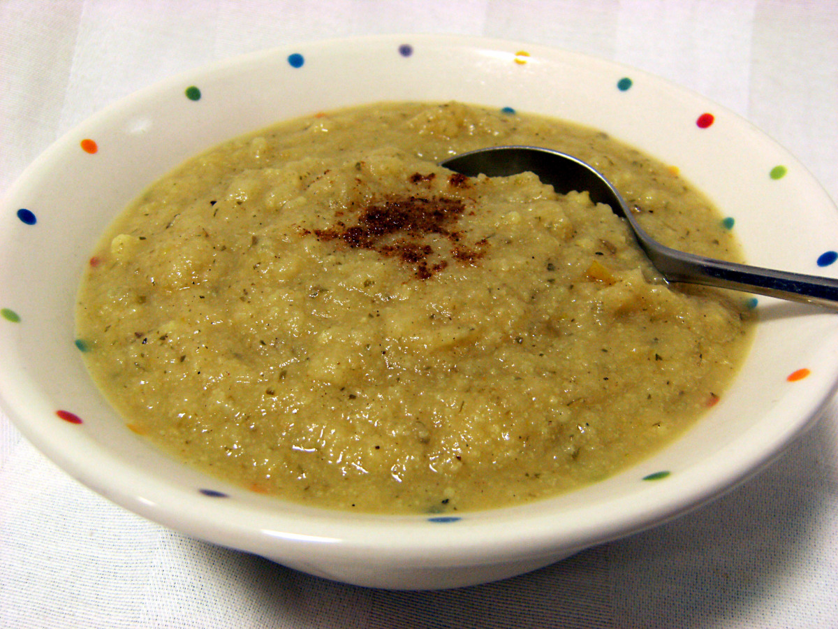 Secret Ingredient Curried Cauliflower Soup