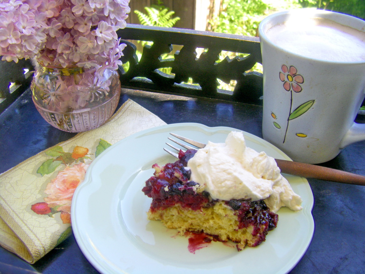 French Apple or Peach Cake