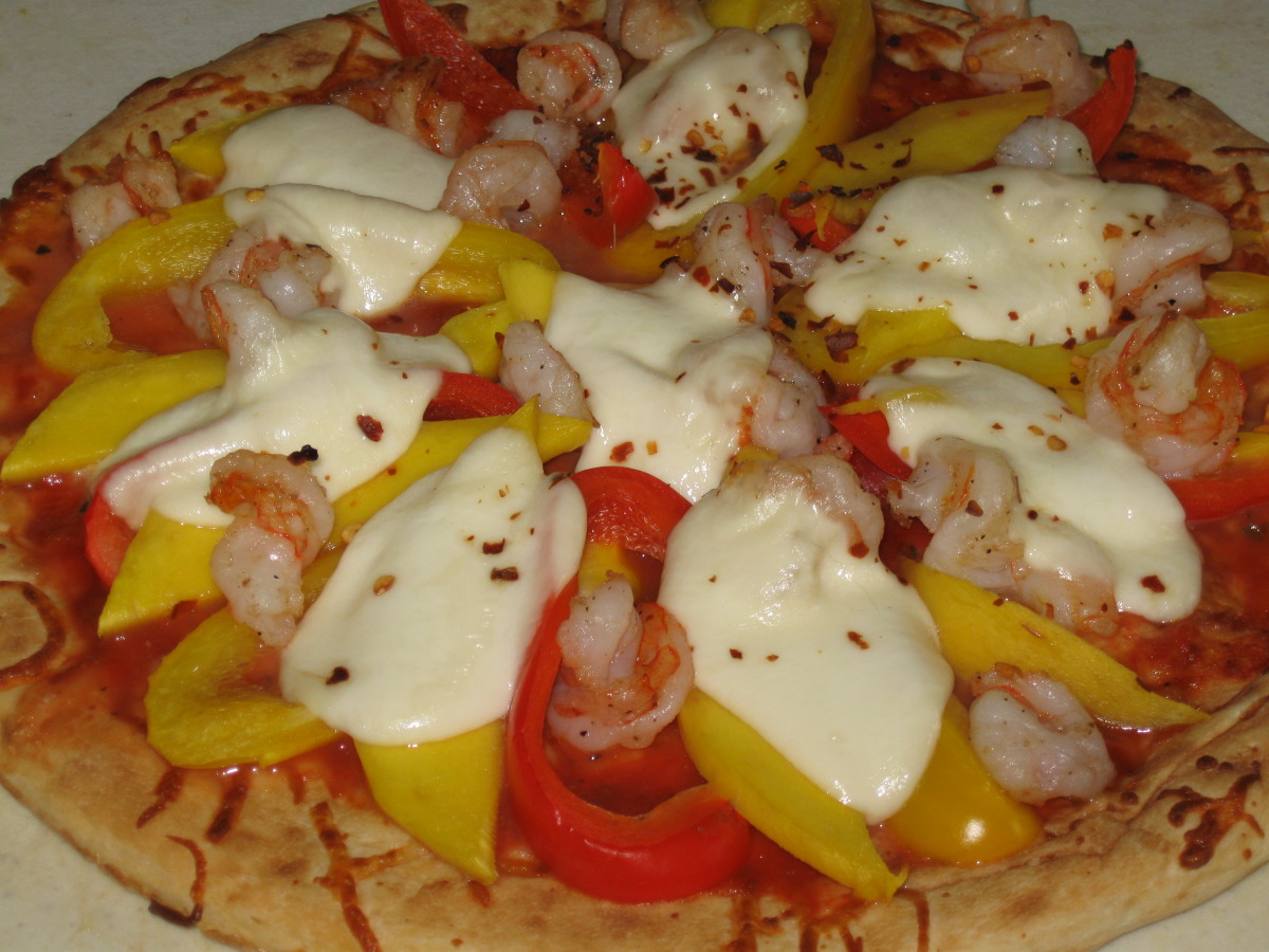 Shrimp & Mango Pizza image