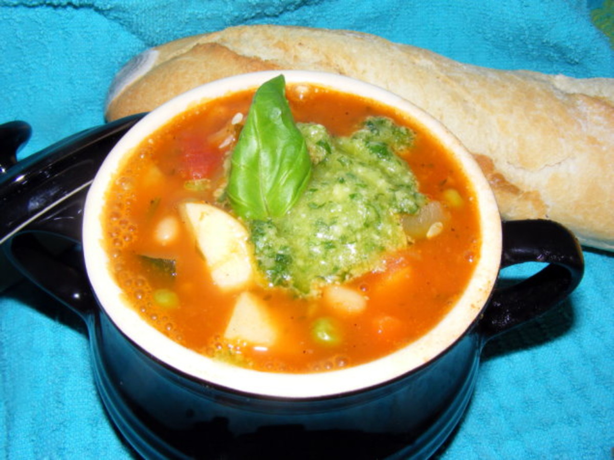 Provencal Vegetable Soup image