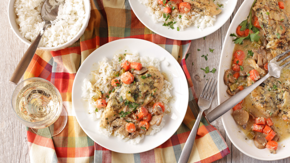 French Country Slow Cooker Chicken-image