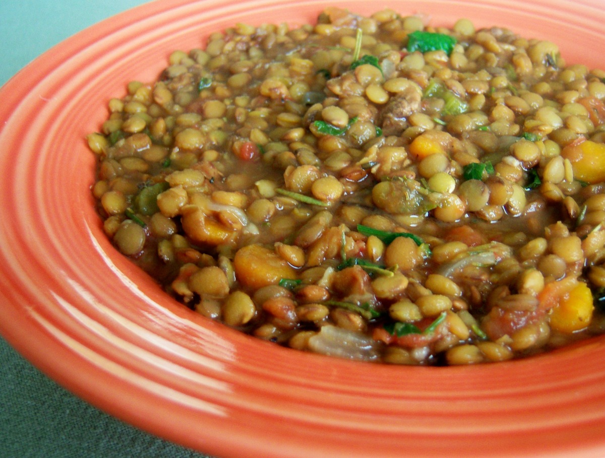 Hearty Lamb and Lentil Stew Recipe
