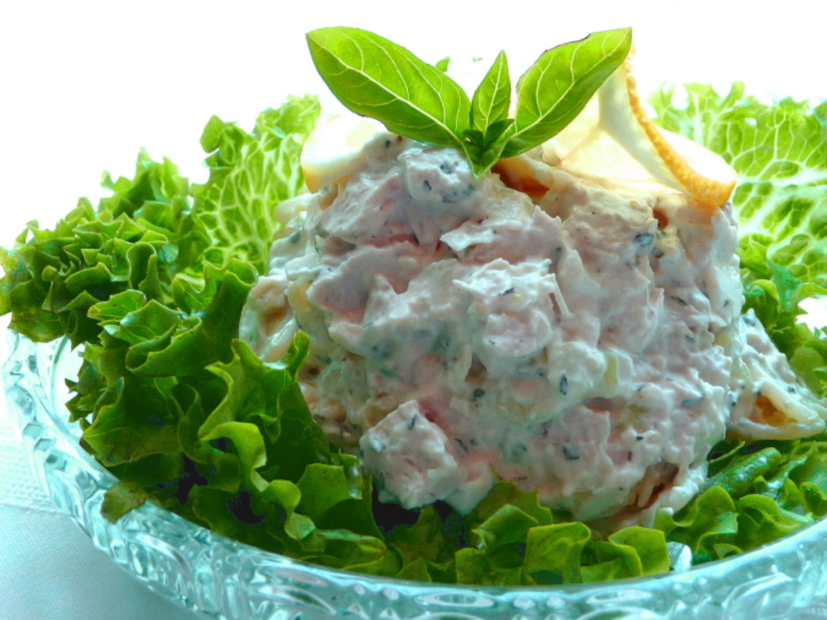 Fantastic Lemon Basil Chicken Salad Recipe 