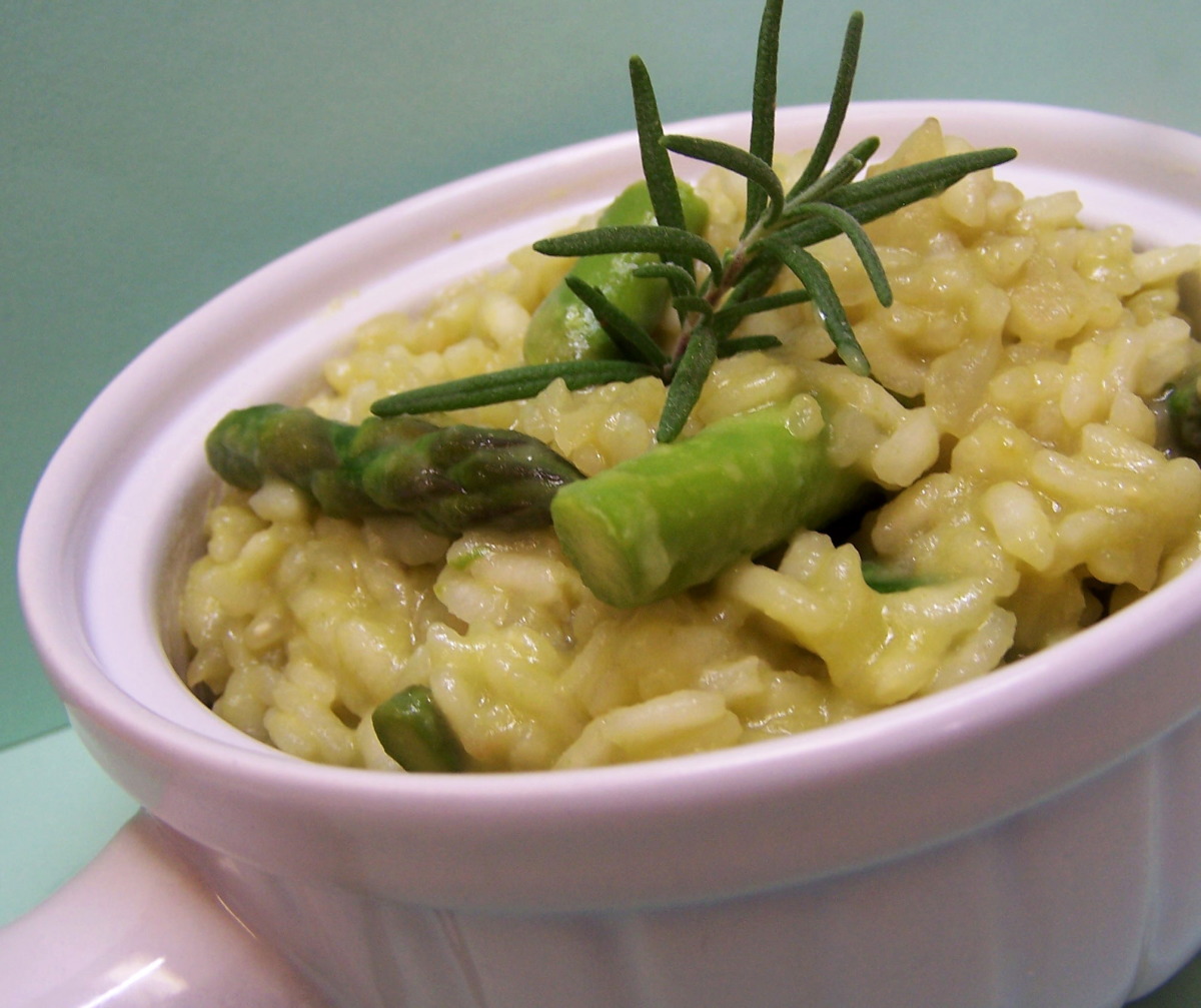 Cream of Asparagus Risotto