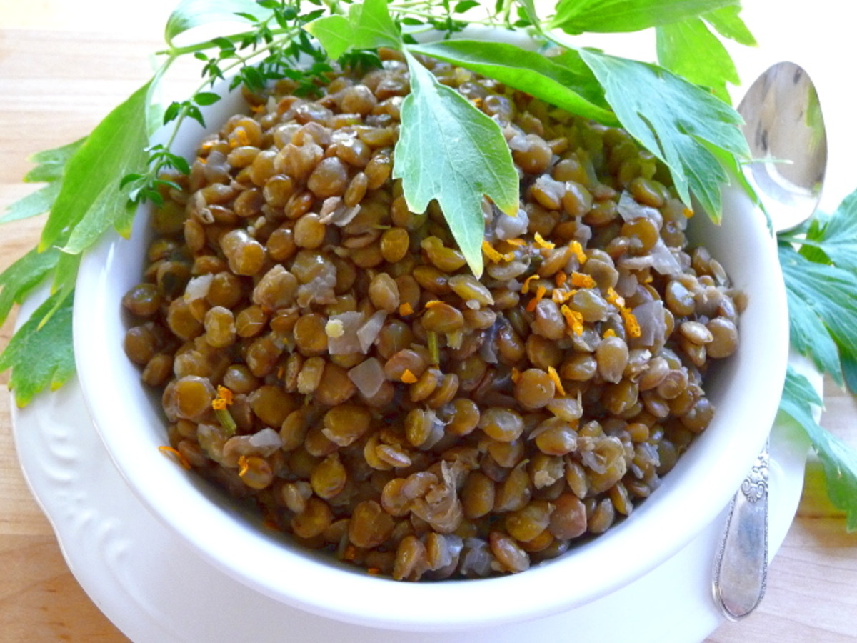 Lentils With Lovage_image