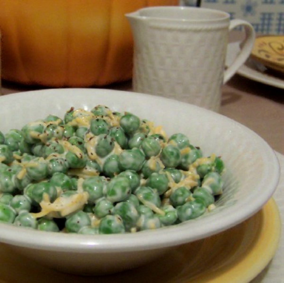 Easy Peas and Cheese Salad Recipe