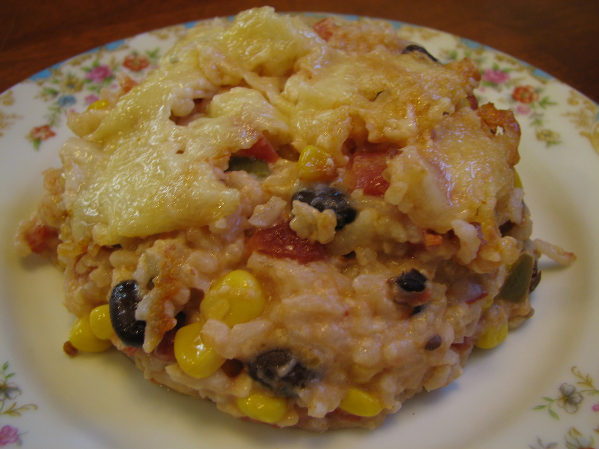 Mexican Vegetarian Casserole image