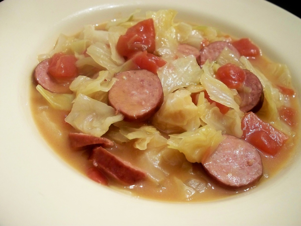Cabbage and Sausage Crock Pot-image