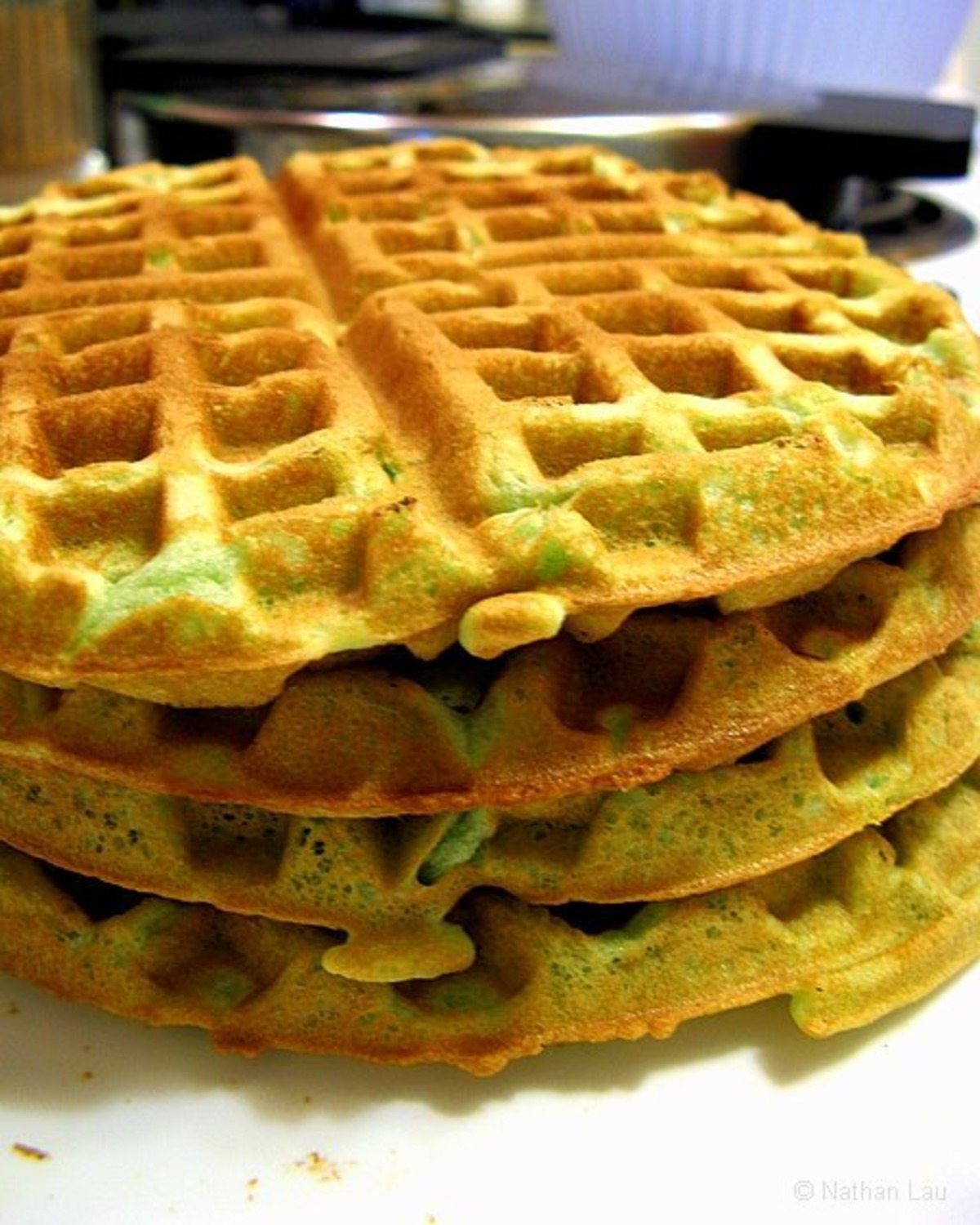 Annie's Pandan Waffle Recipe