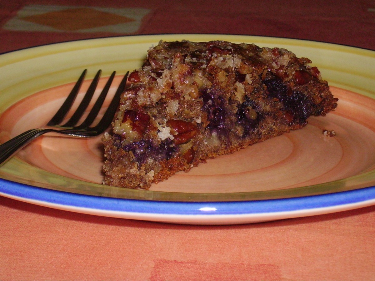 Blueberry Yogurt Cake