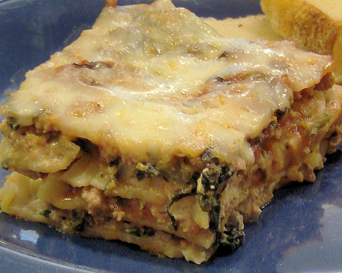 Low Fat Lasagna_image