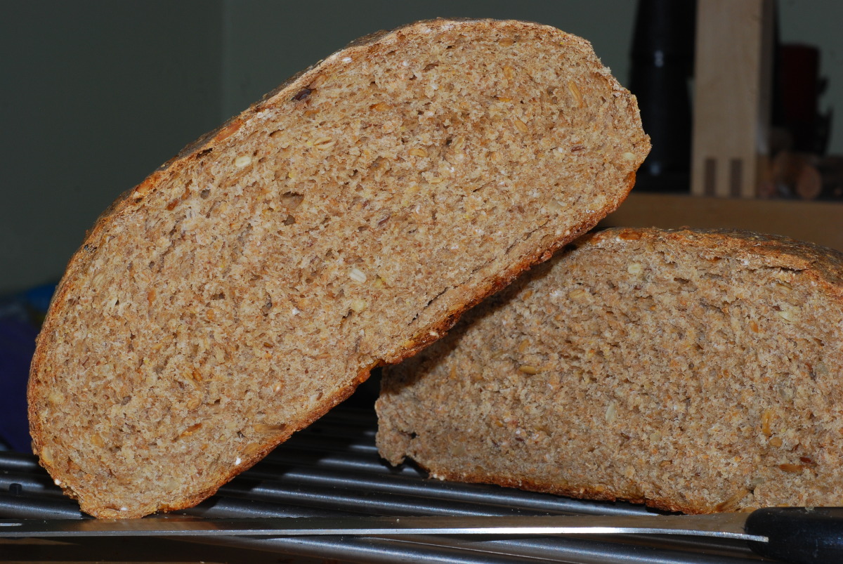 Multigrain Sunflower Sourdough Bread Recipe