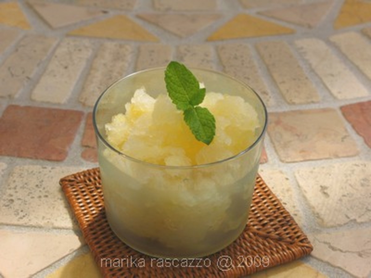 Italian Granita Lemon Ice Cream Recipe