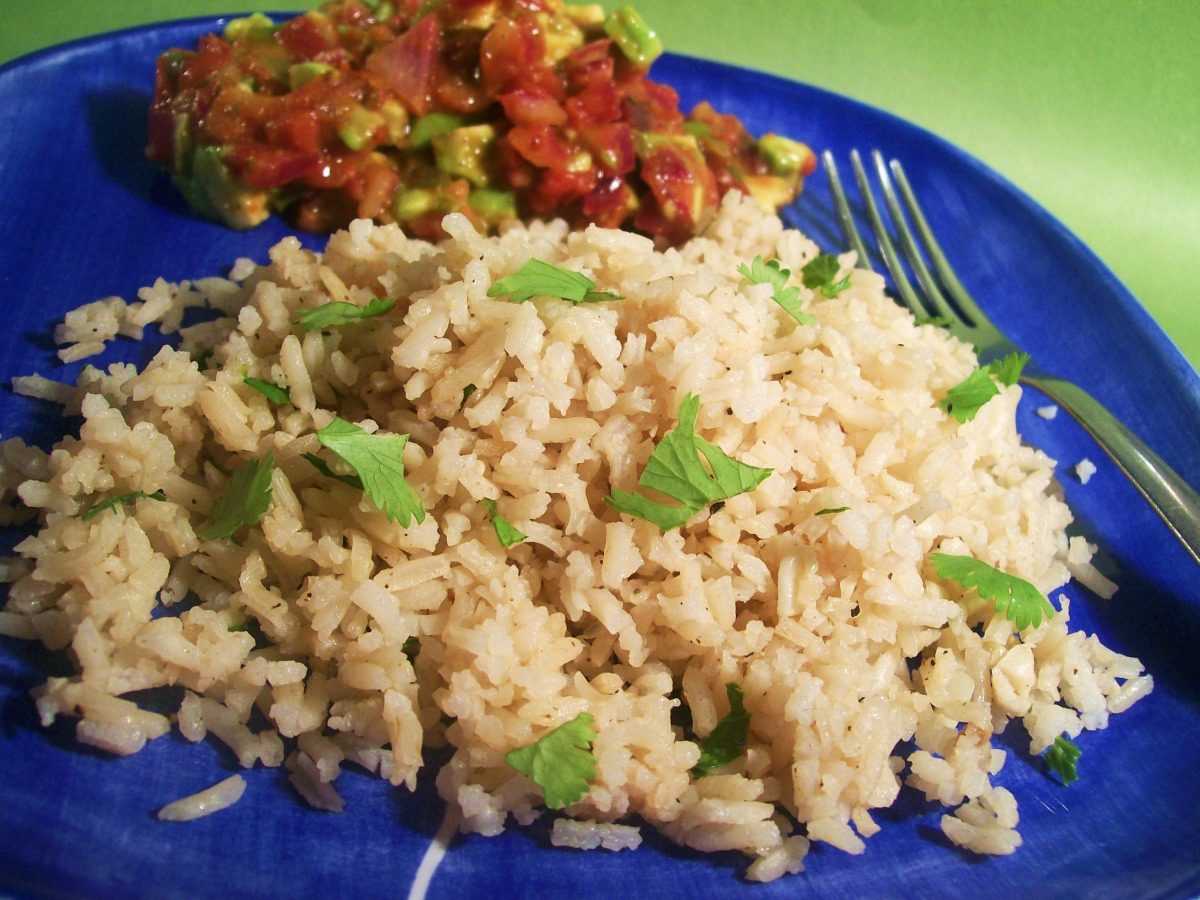 Lemon and Garlic Rice-image