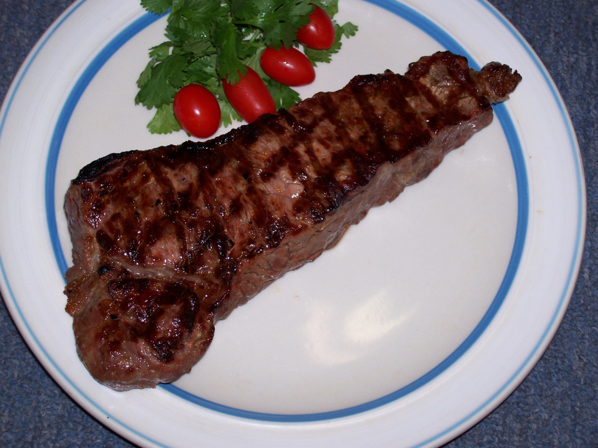 Grilled New York Strip Steak - Culinary Hill