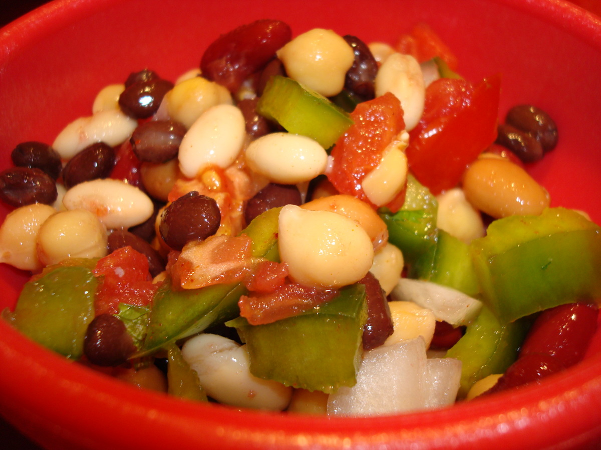 Southwest Simple, Sassy, Satisfying Five Bean Salad image