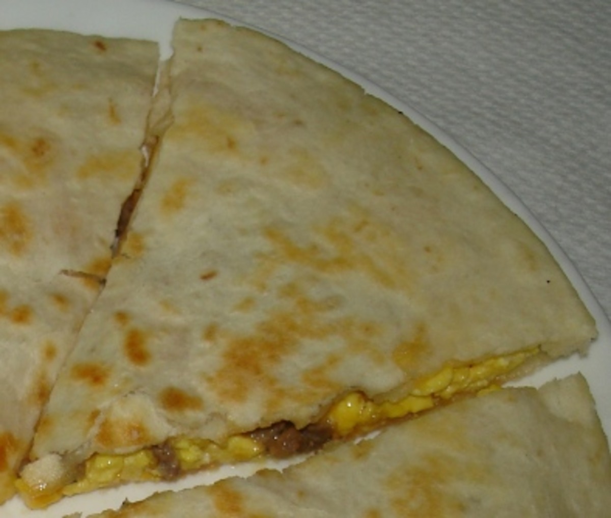 Easy Sausage Egg & Cheese Breakfast Quesadilla