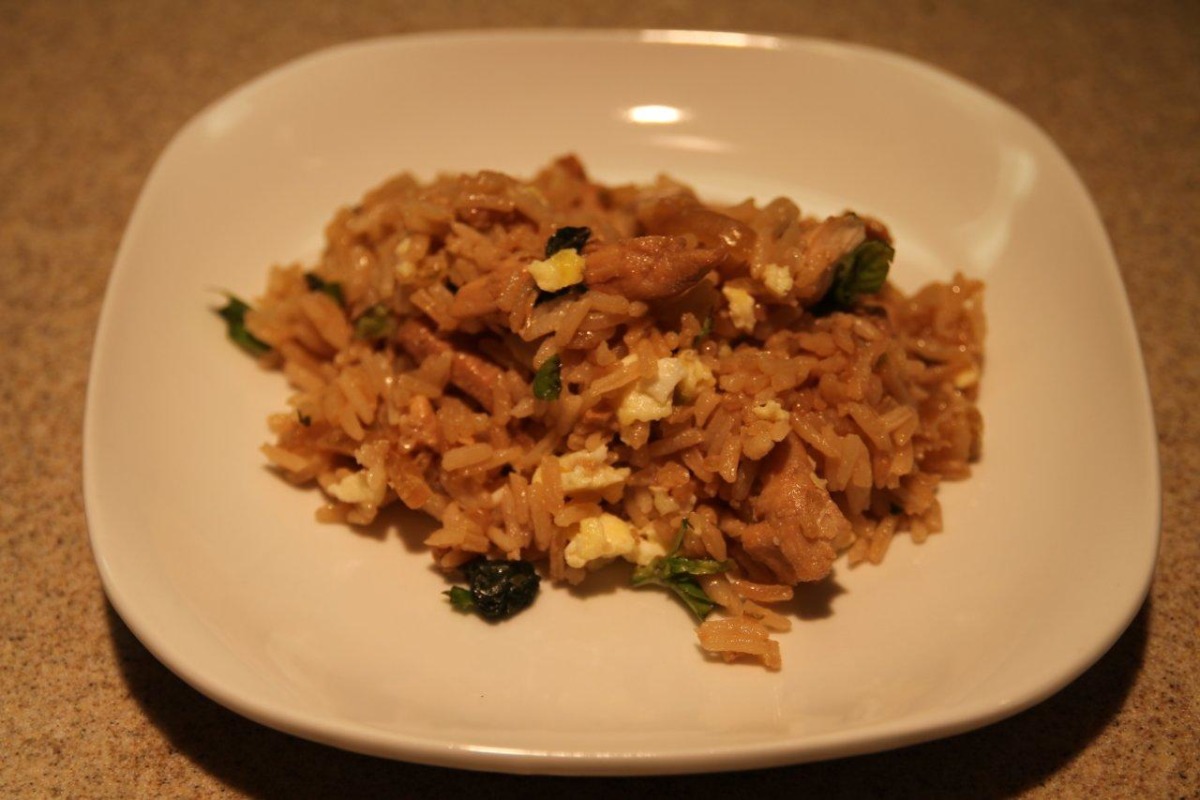 Thai Spicy Basil Chicken Fried Rice Recipe - Food.com