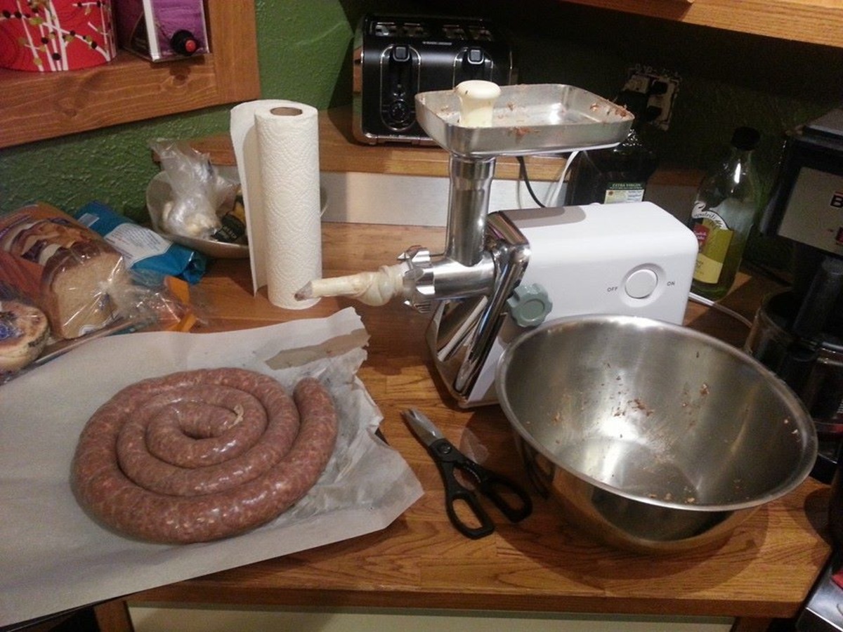Kielbasa, Homemade Kielbasa, Fresh Polish Sausage_image