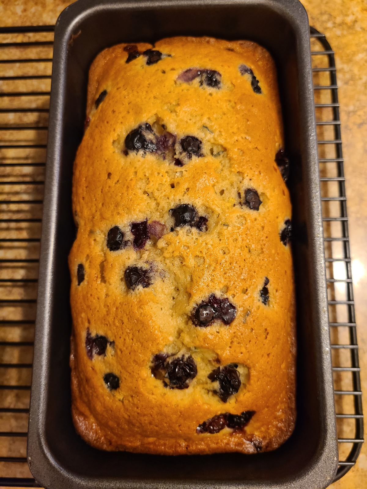 Blueberry, Zucchini and Banana Bread_image