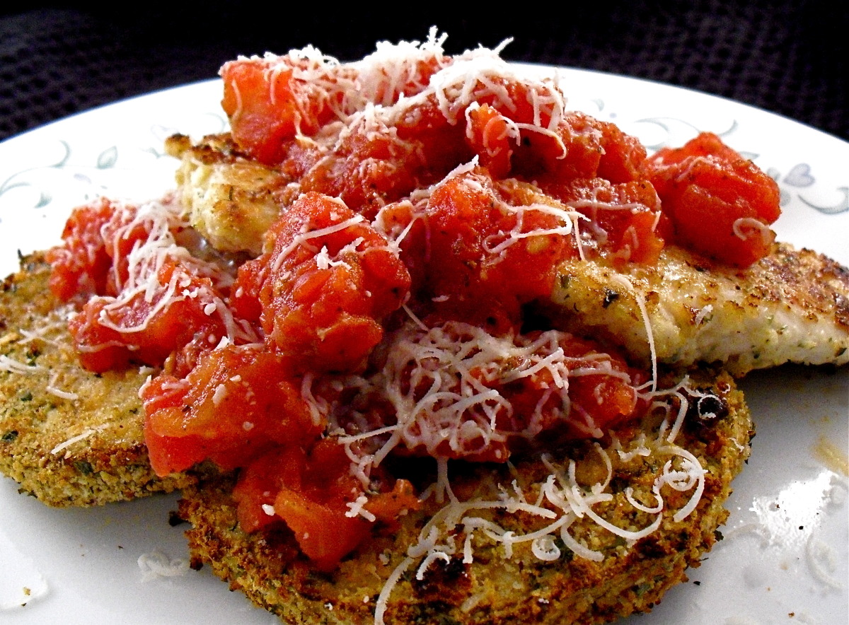 Chicken and Eggplant Parmesan image