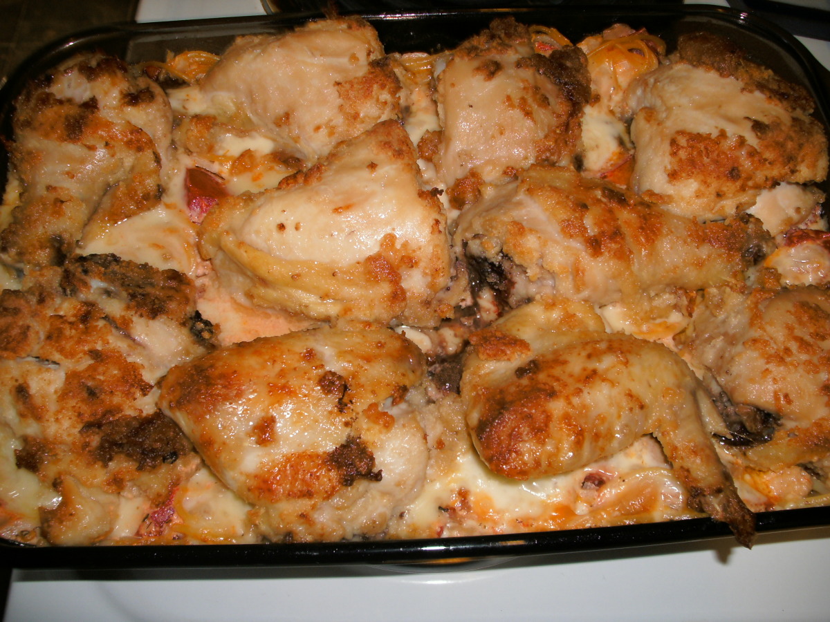 California Chicken and Spaghetti