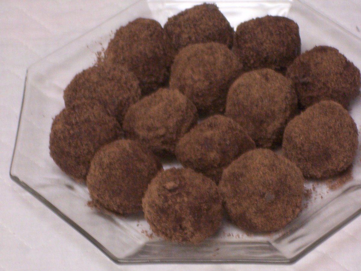 Chocolate Nut Balls image
