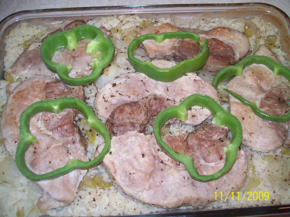 Oven Baked Pork Chops With Rice Recipe