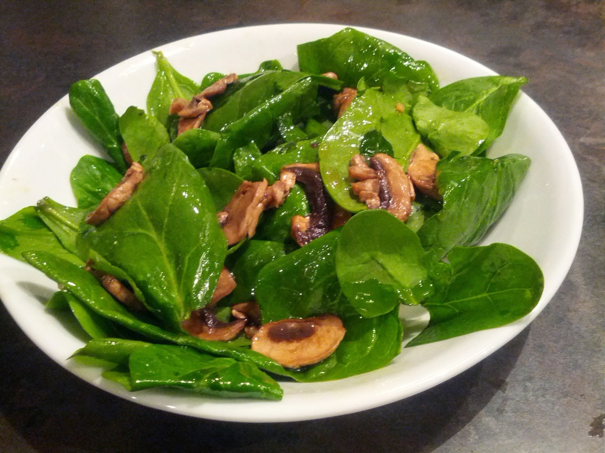 Fresh Mushroom and Spinach Salad Recipe - Food.com