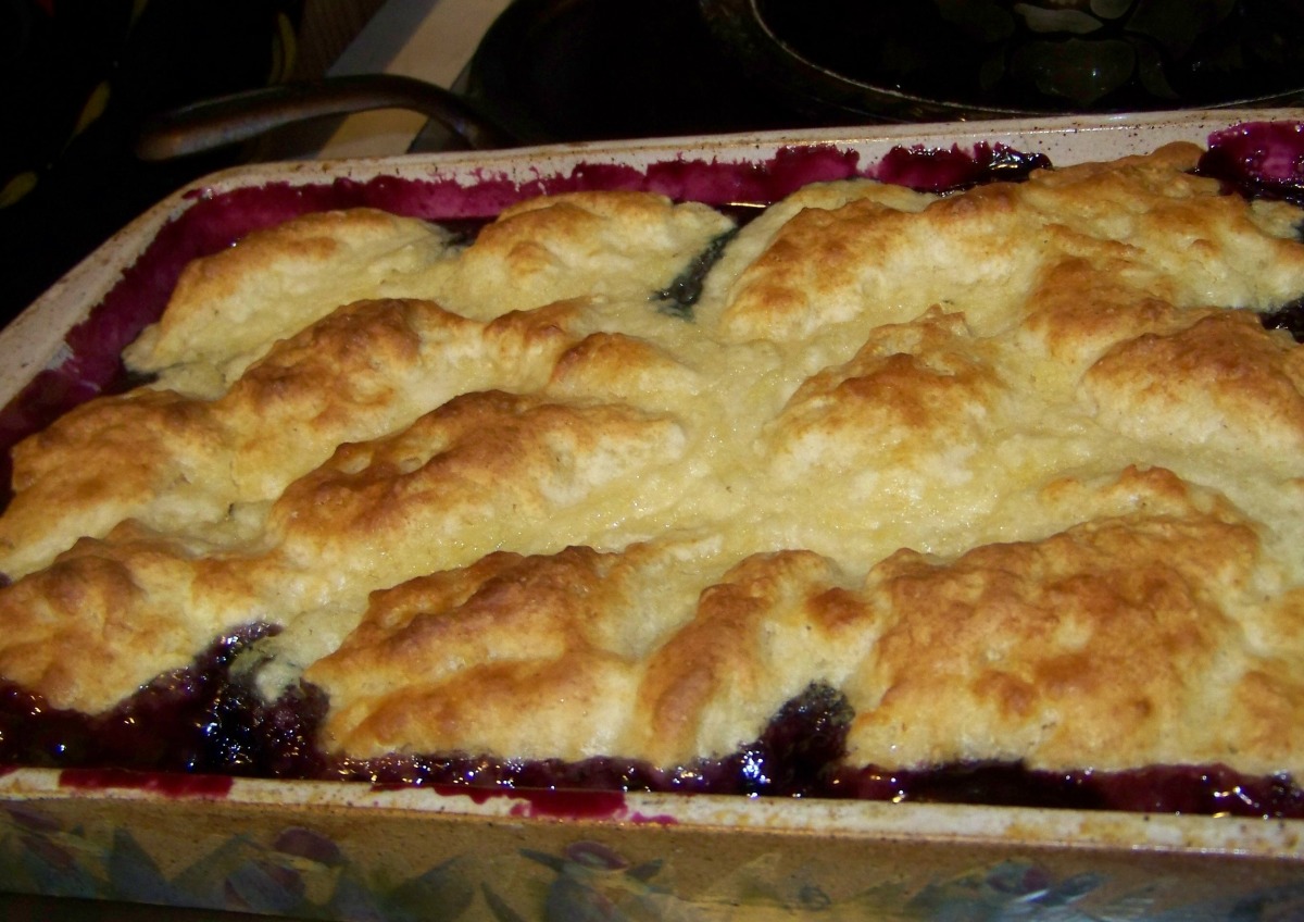 Mimi's Maine Blueberry Cobbler Recipe