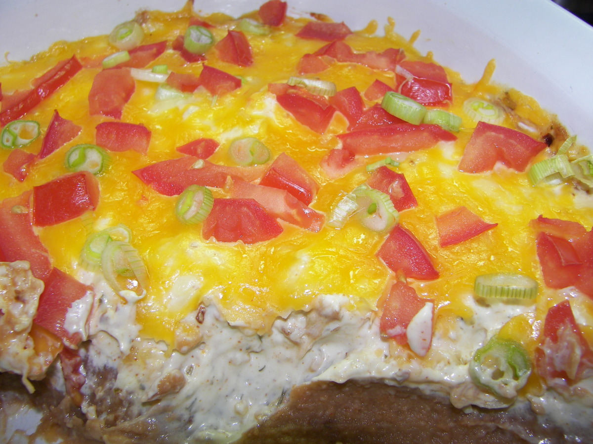 Taco Bean Dip Recipe