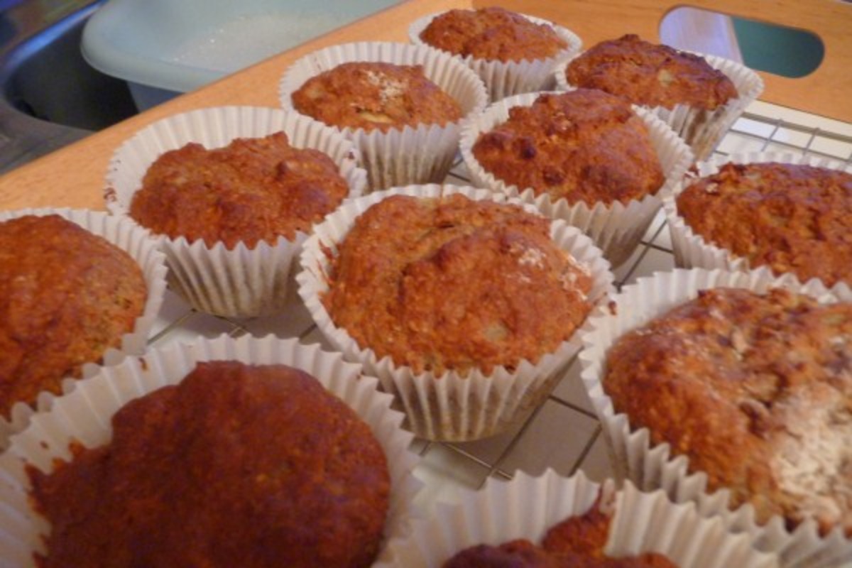 Banana Muffins, Diabetic and Delicious Recipe