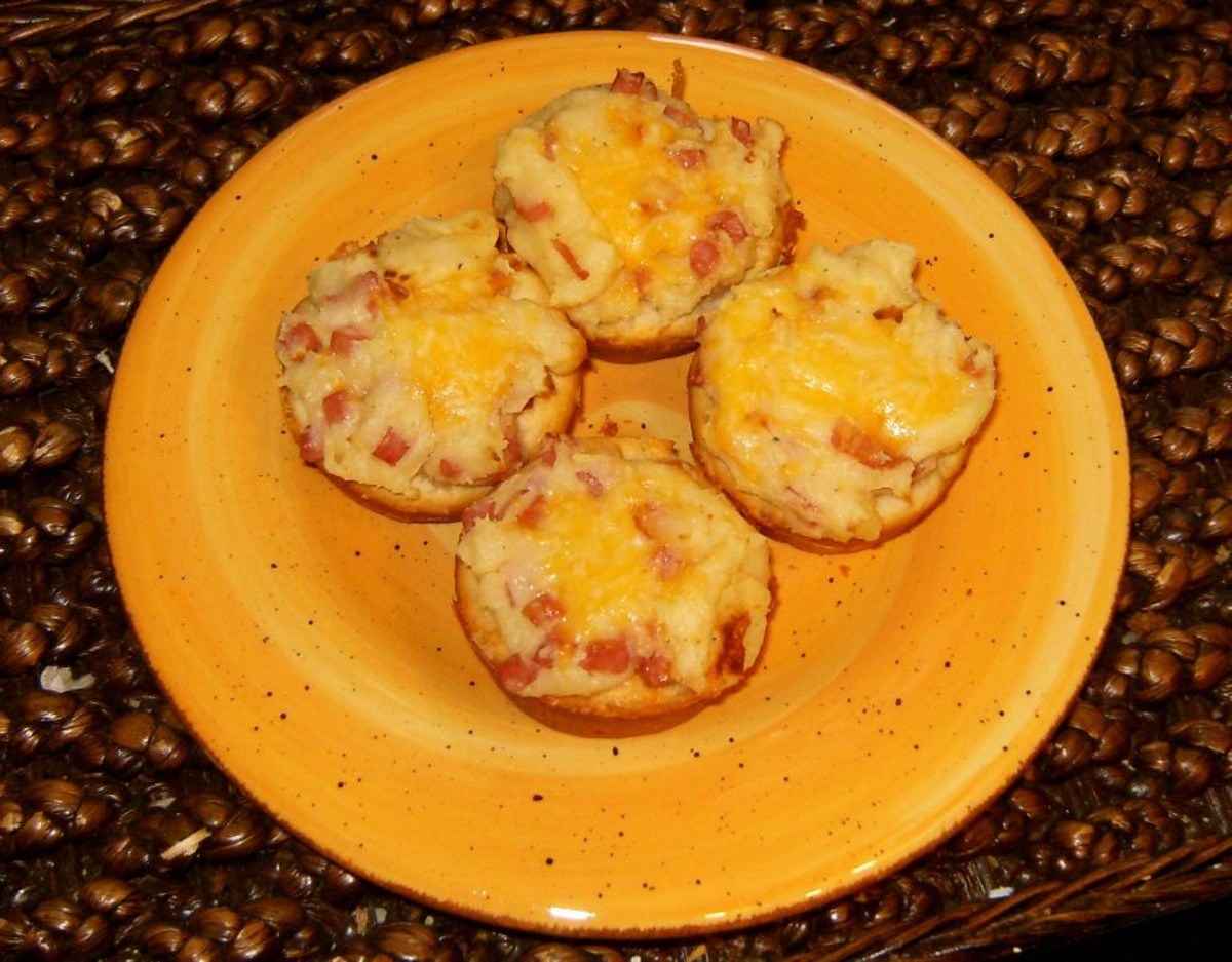 Ham Potato Puffs