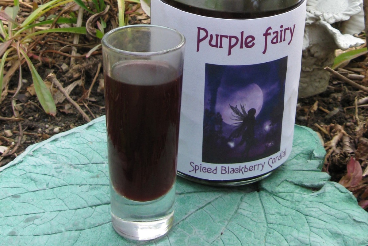 Spiced Blackberry Cordial image